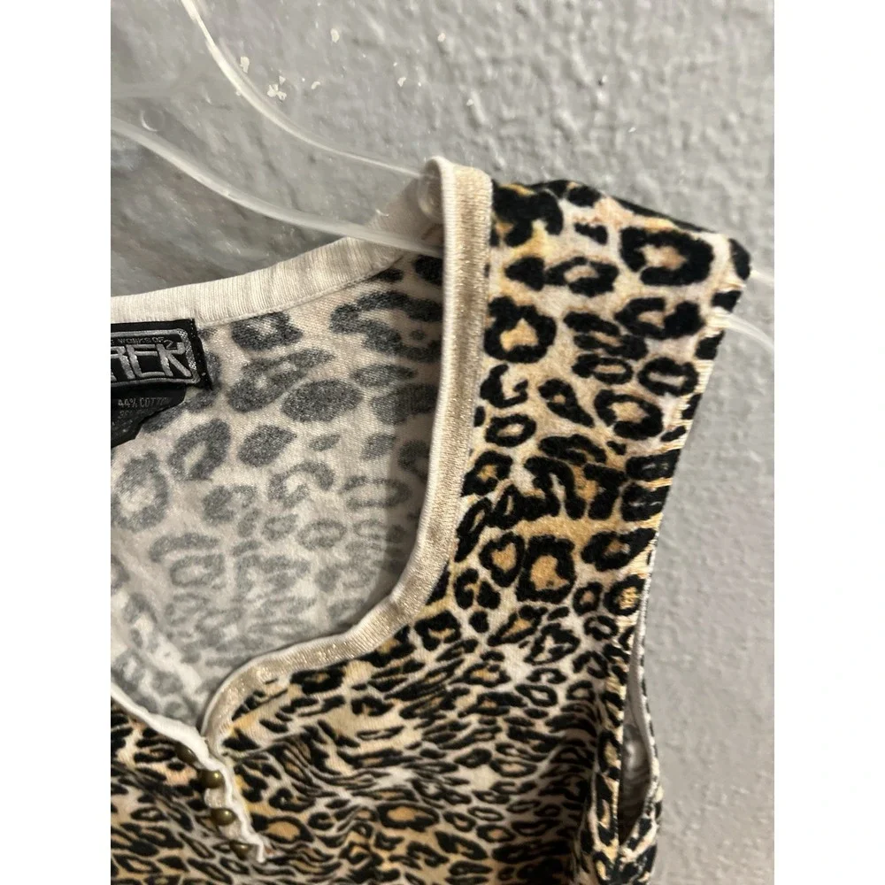 Women Animal Berek Size XL ‎ Pullover Sweater 1/4 Button